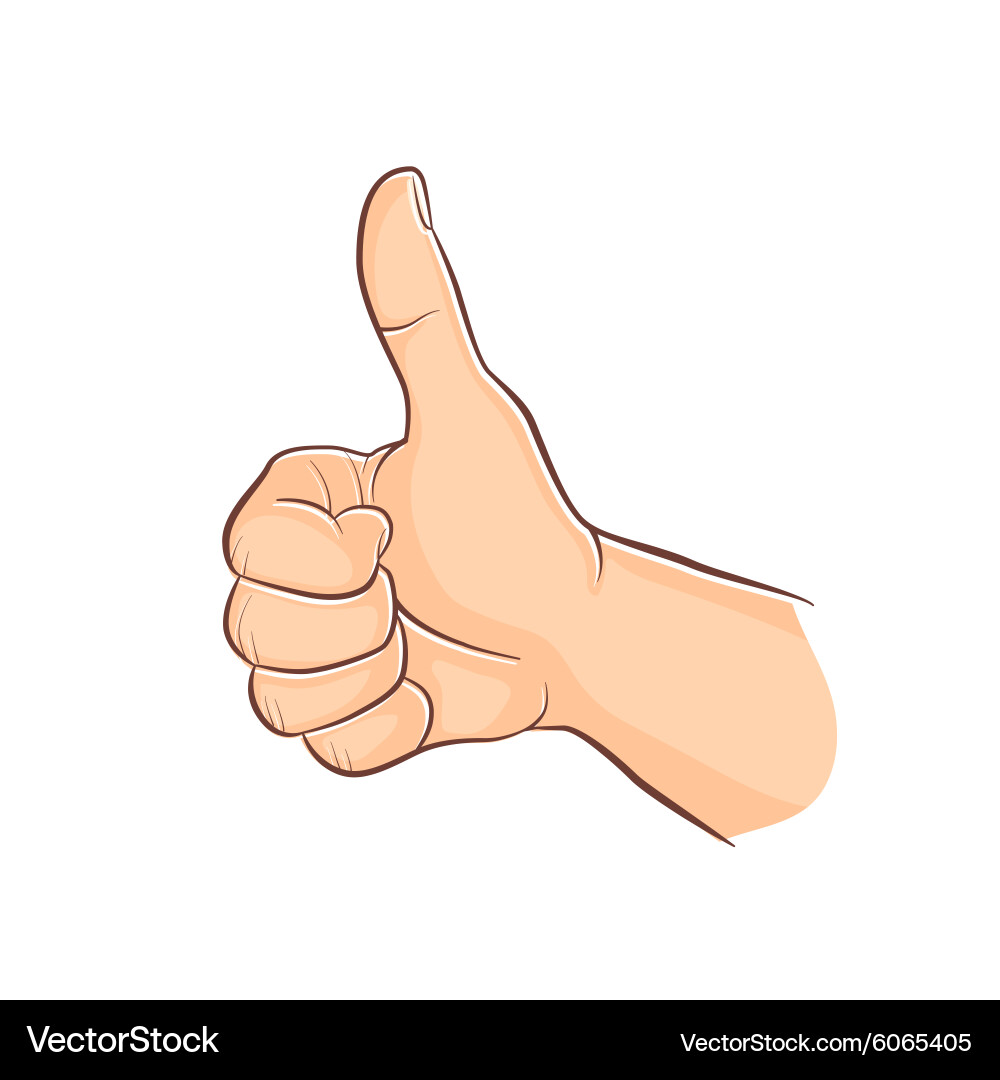 Human gestures Royalty Free Vector Image - VectorStock