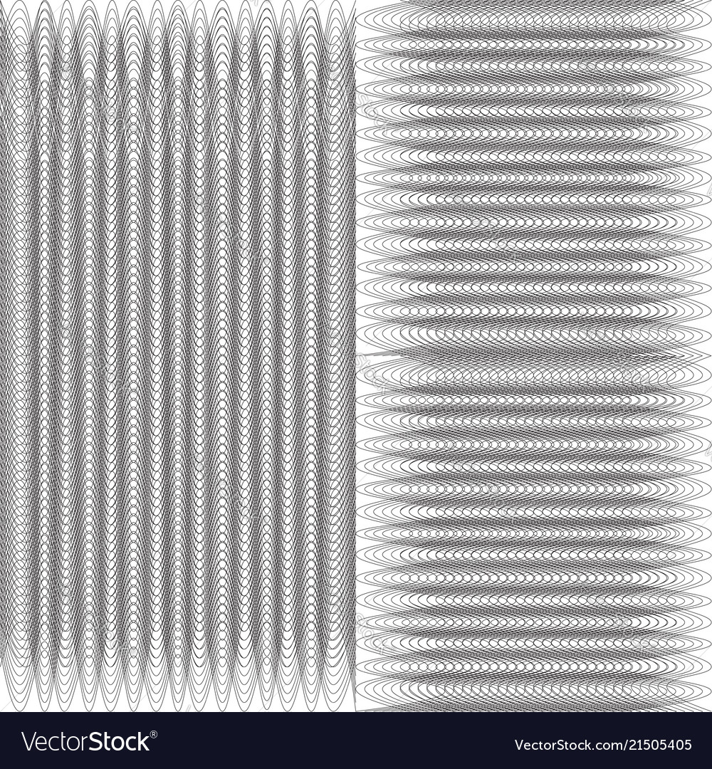 Modern design lines pattern repeat undulated vector image Modern design lines pattern repeat undulated