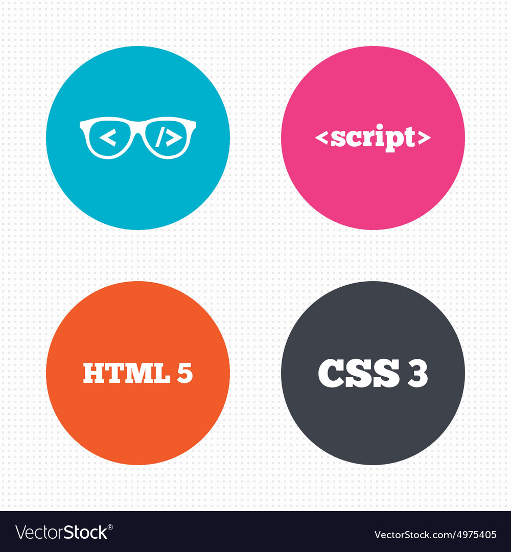 Programmierer Codierer Gläser html Markup Sprache