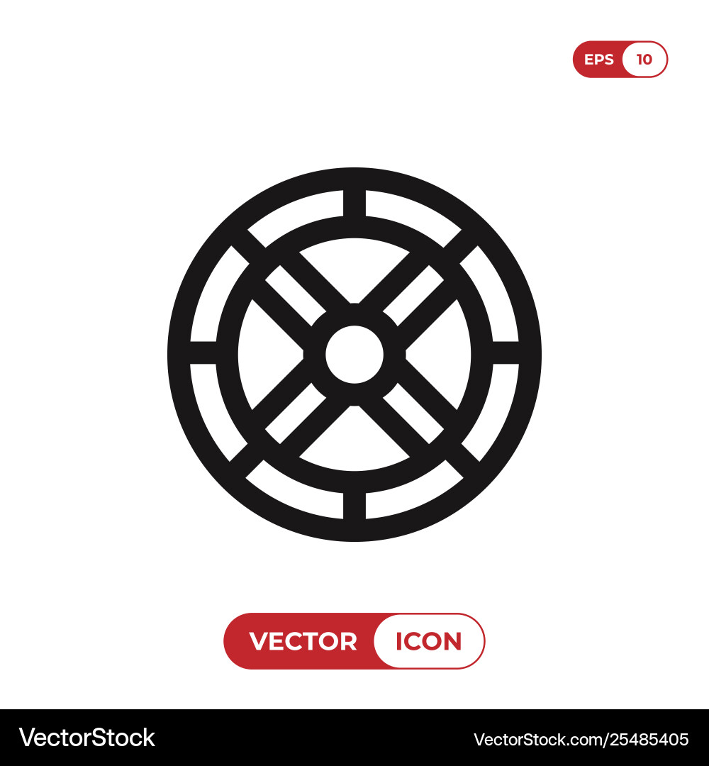 Shield icon Royalty Free Vector Image - VectorStock