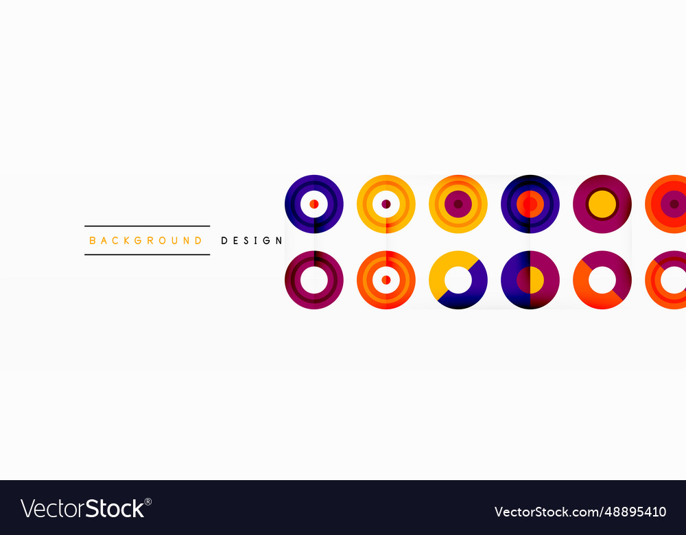 Abstract background with circle symmetric grid vector image Abstract background with circle symmetric grid