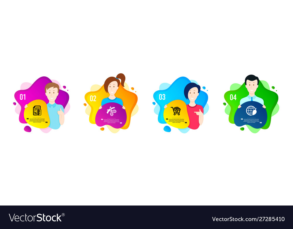 Credit card scissors and add products icons set vector image Credit card scissors and add products icons set