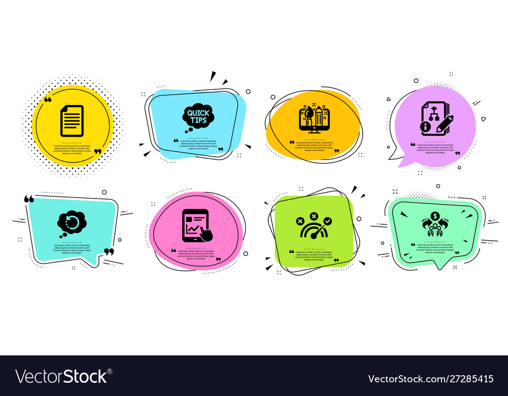 Algorithm-Sharing-Wirtschaft und Datei-Icons Set vector image Algorithm-Sharing-Wirtschaft und Datei-Icons Set