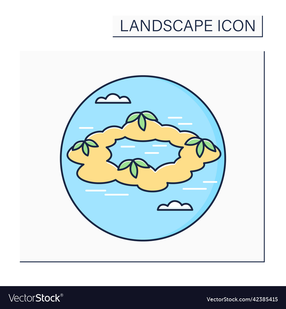 Atoll color icon