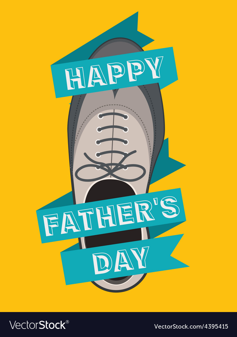 Fathers day design Royalty Free Vector Image - VectorStock