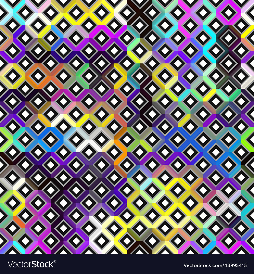 Geometric abstract pattern moire overlay style vector image Geometric abstract pattern moire overlay style