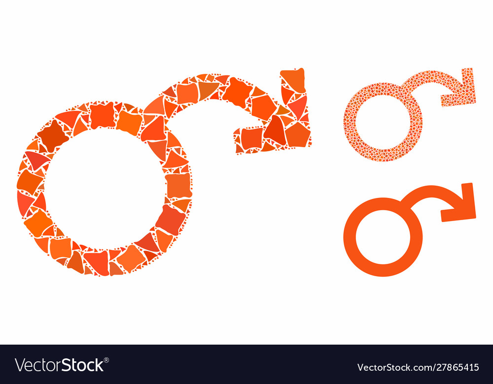 Impotence composition icon bumpy elements