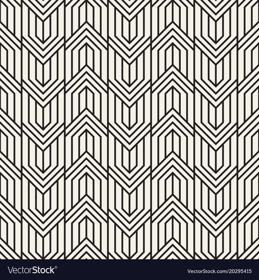 Modern Geometric Abstract Pattern