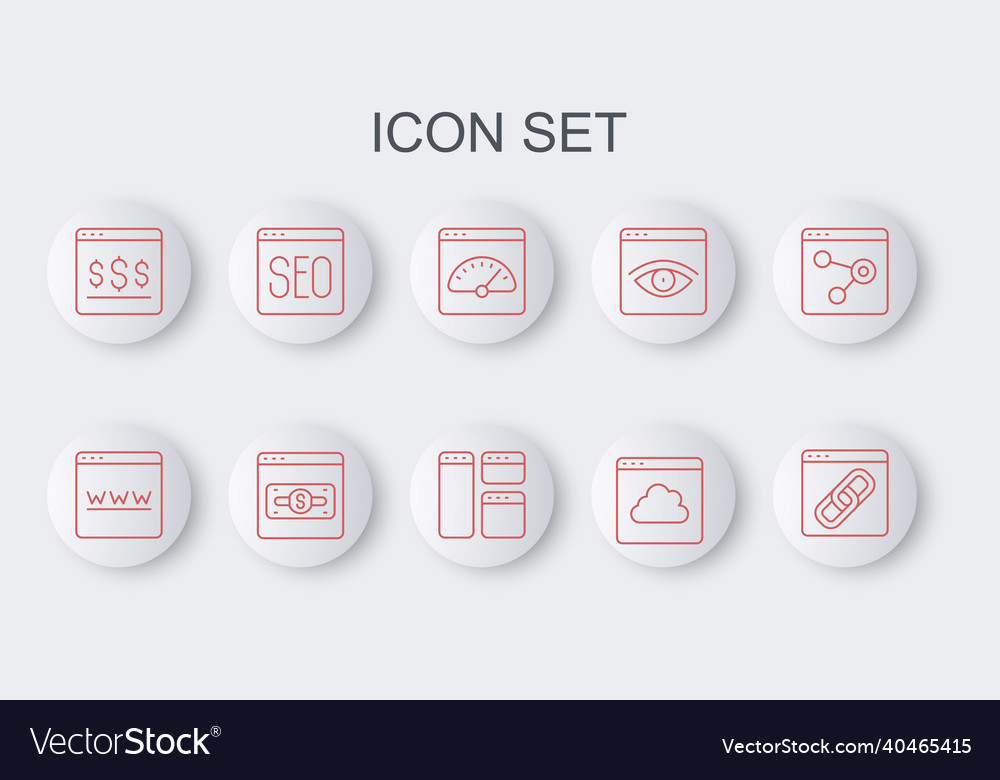 Set line browser window digital speed meter
