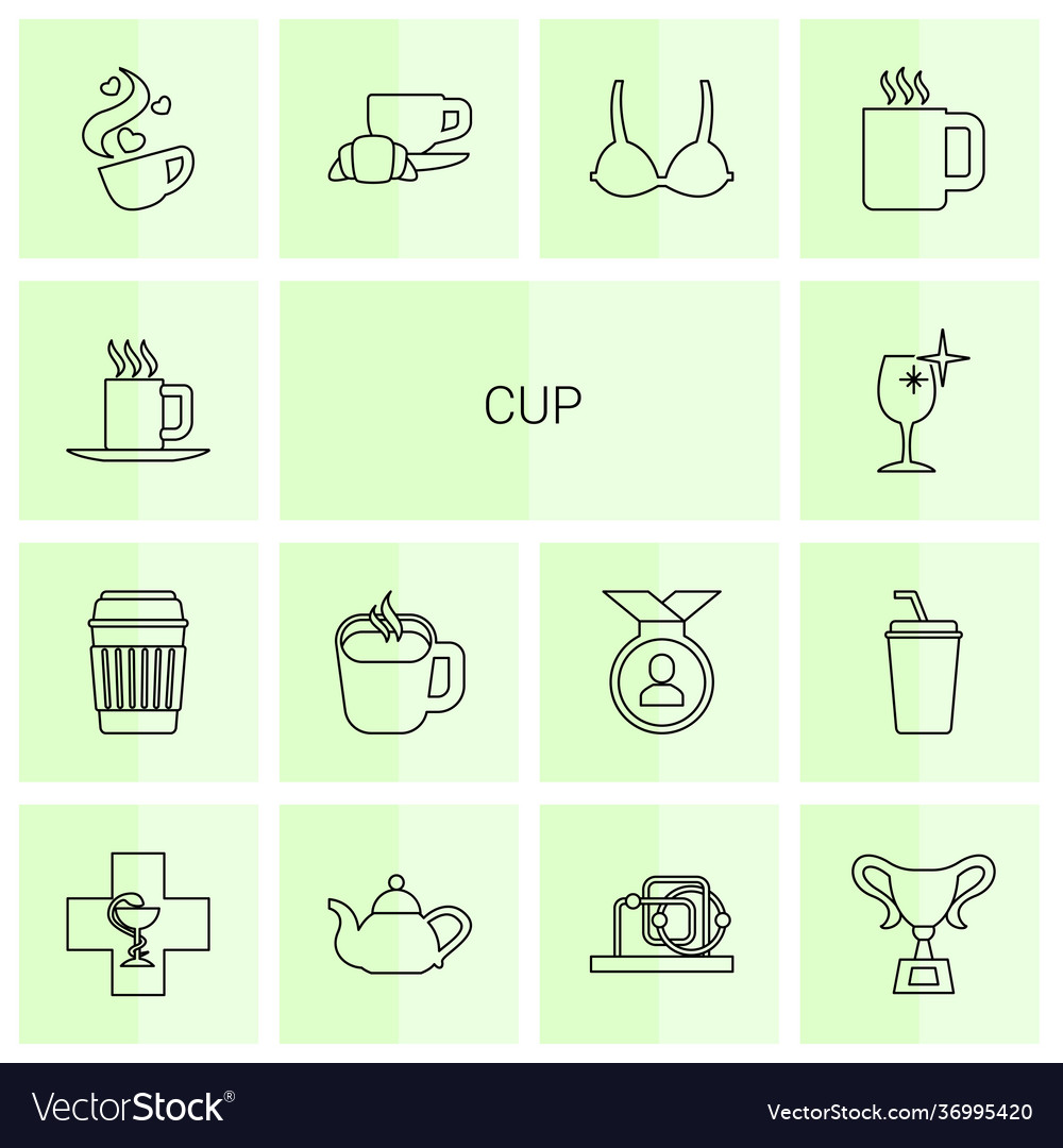 14 cup icons