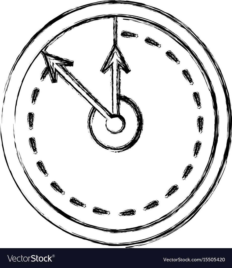 Isolated round clock