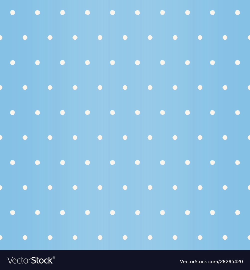 Snowfall pattern seamless polka dot background