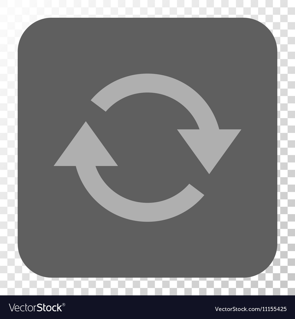 Refresh rounded square button