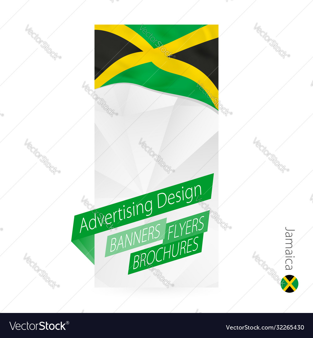 Abstrakte Bannervorlage für jamaica