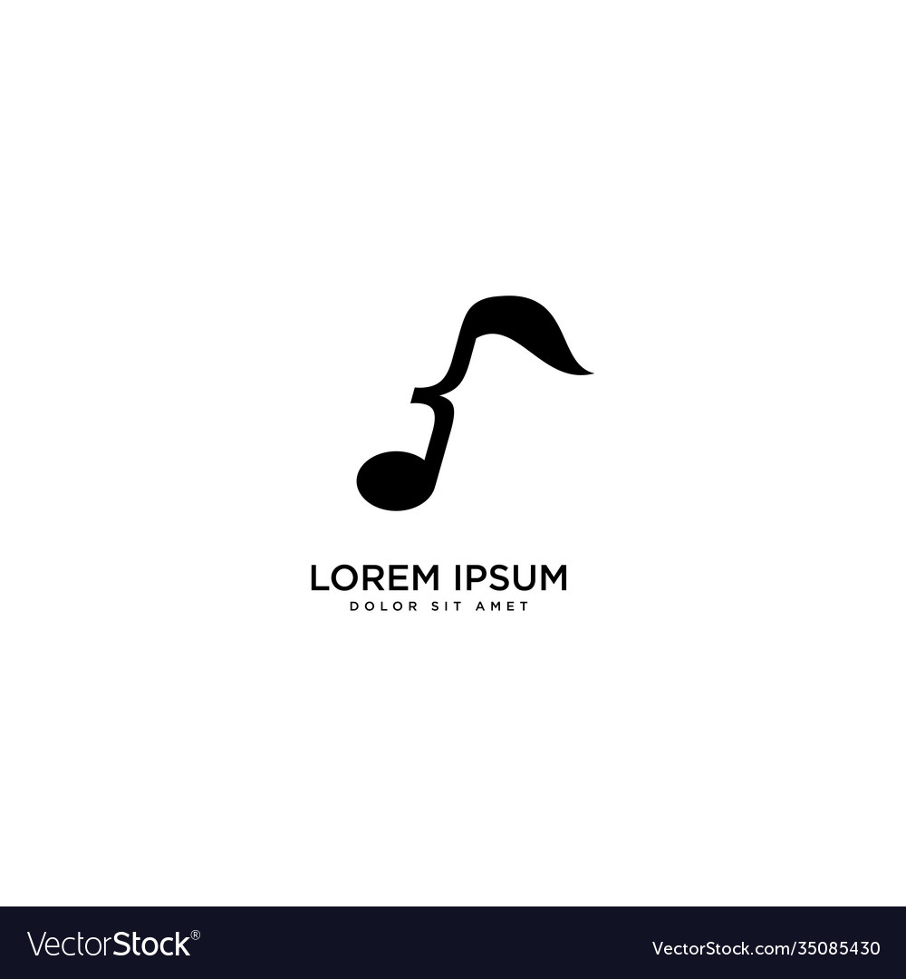 Music code design simple Royalty Free Vector Image