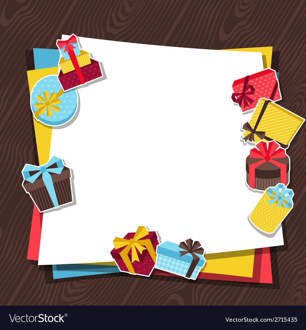Sticker der Feier Hintergrund