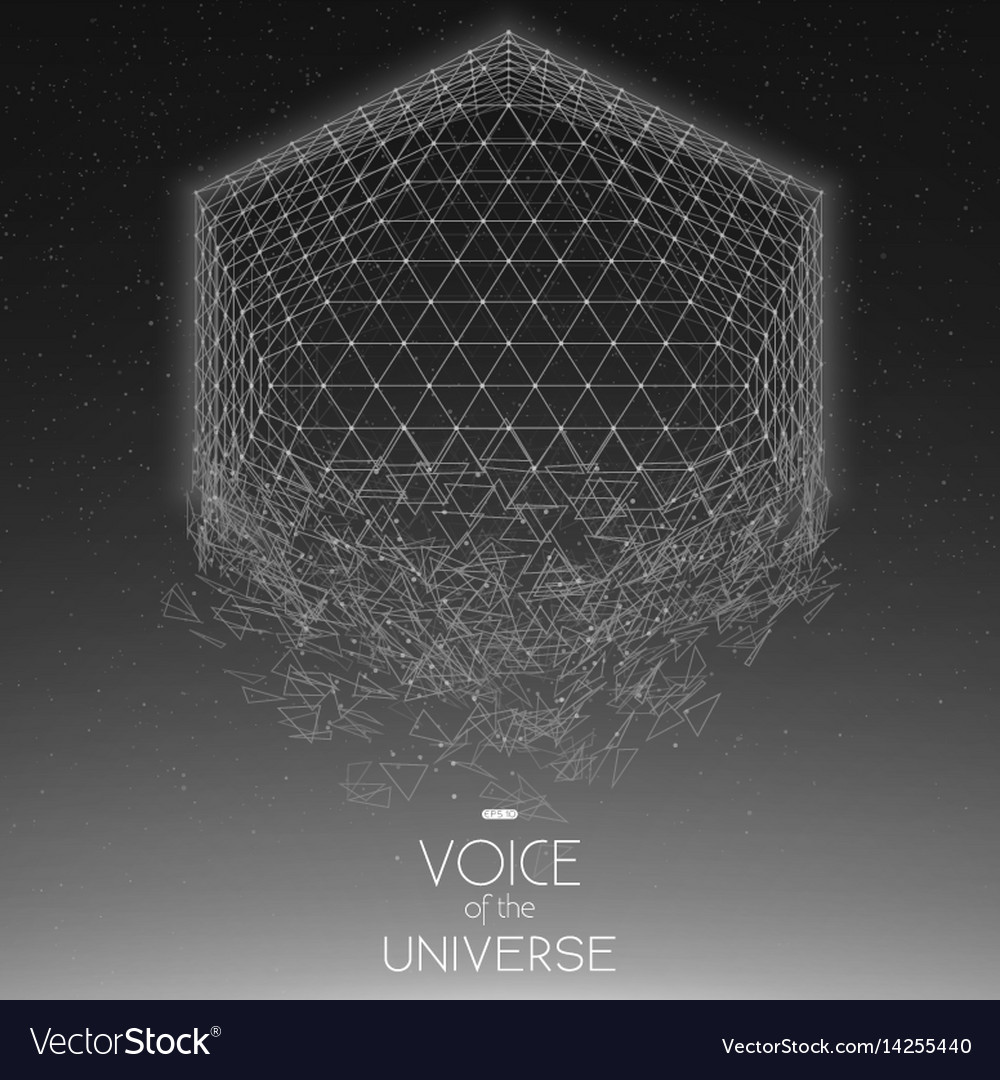 Crashing space grayscale object