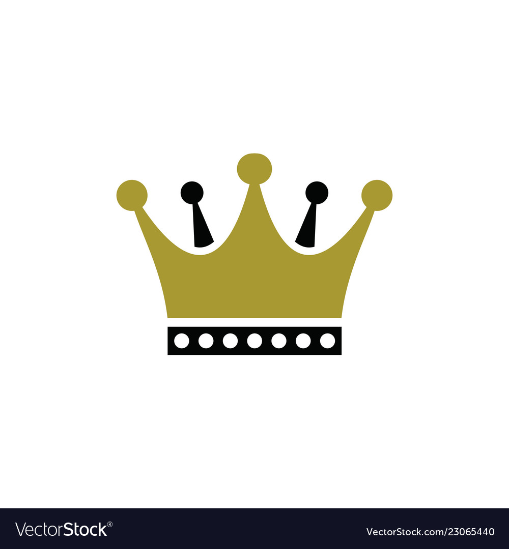 Download King crown logo Royalty Free Vector Image - VectorStock