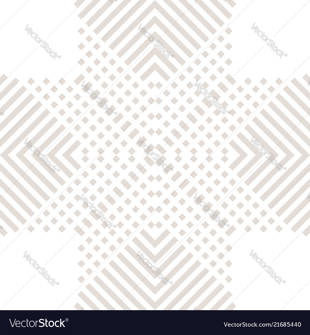 Seamless pattern with lines stripes squares vector image Seamless pattern with lines stripes squares