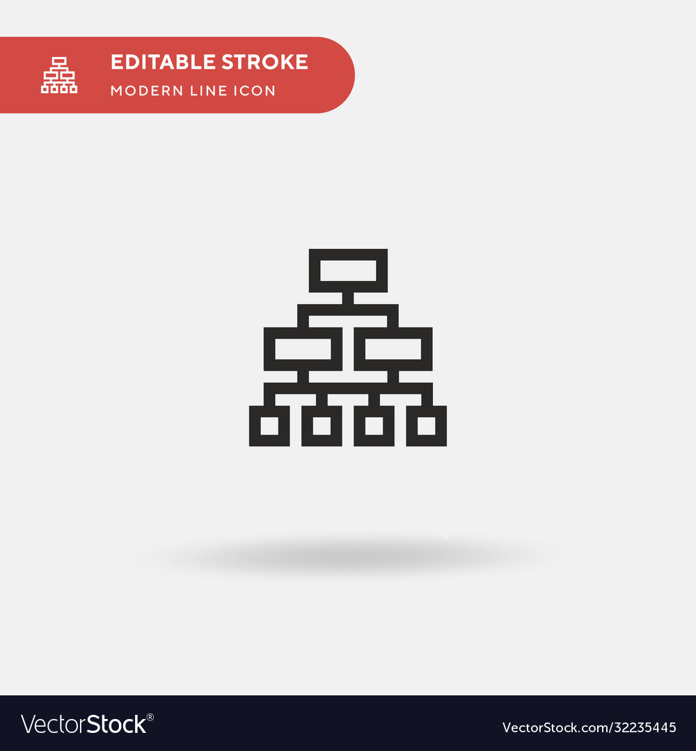 Program simple icon symbol