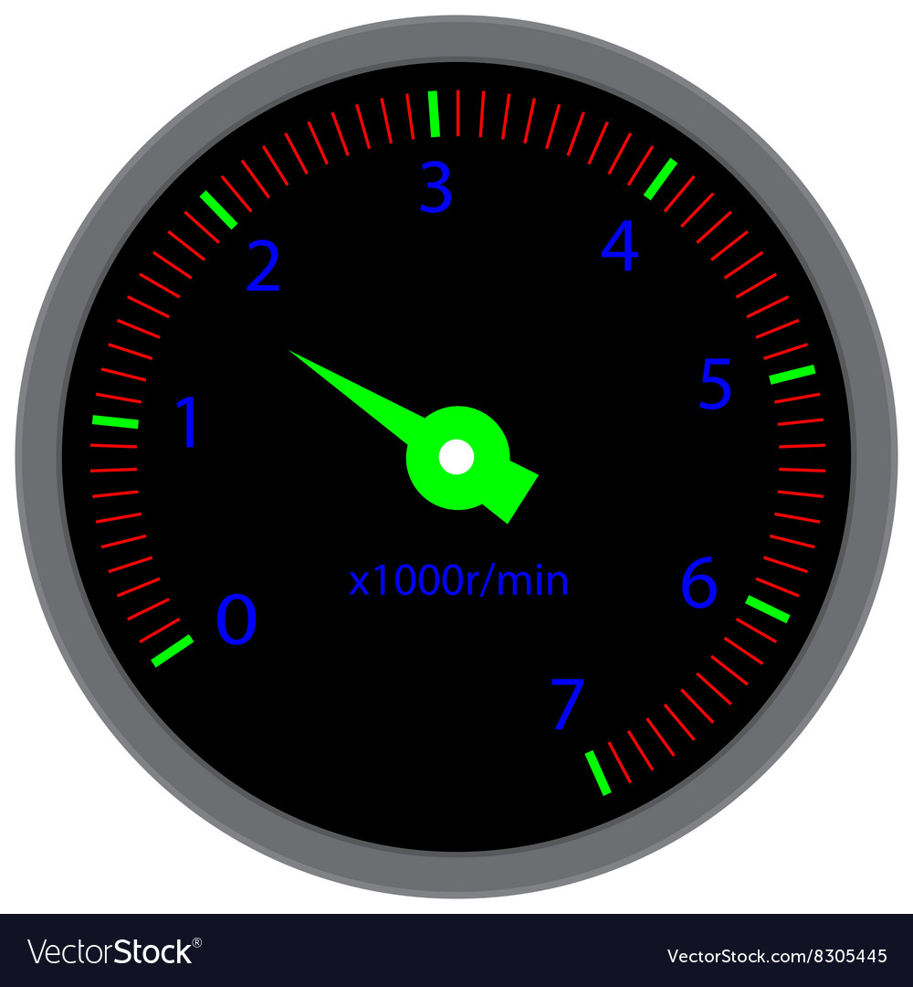 Tachometer dashboard device