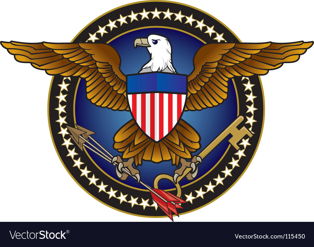 Download American eagle Royalty Free Vector Image - VectorStock