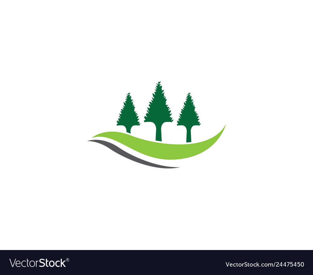 Pine icon Royalty Free Vector Image - VectorStock