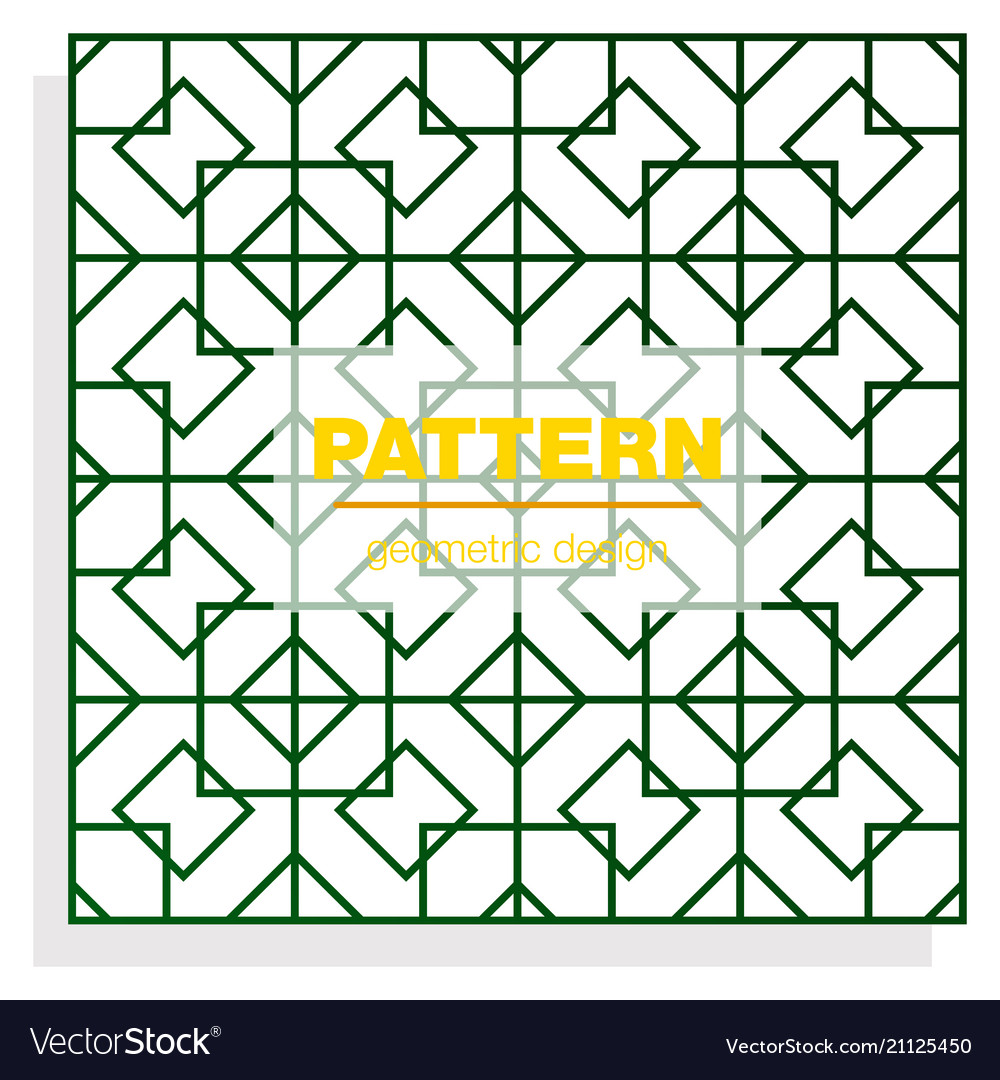 Seamless linear pattern with thin poly lines
