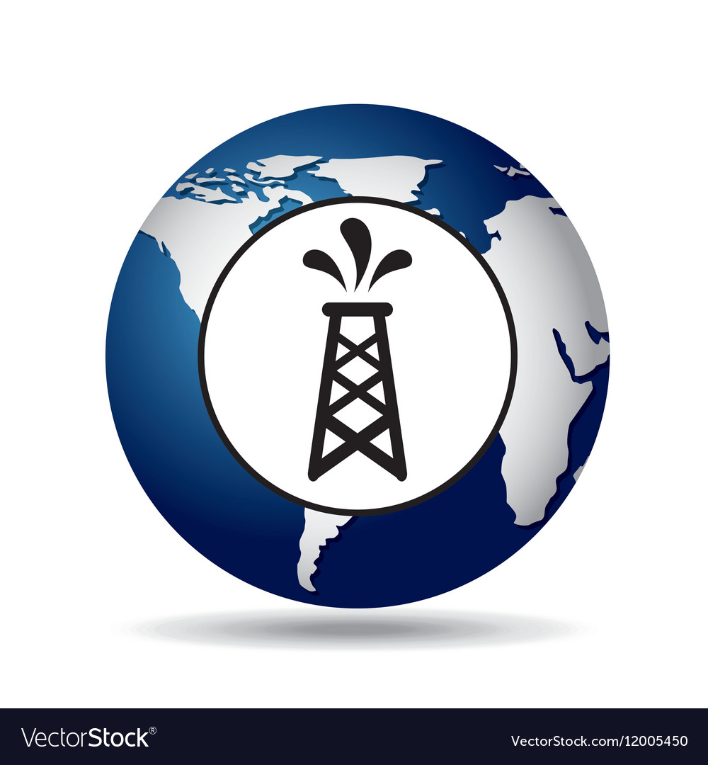 World oil industry consumption tower