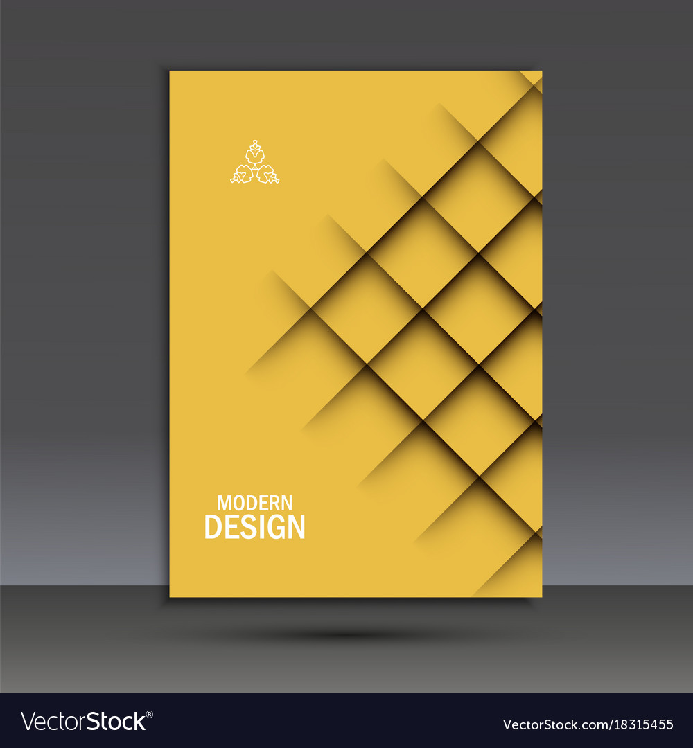 Moderne Broschüre Designvorlage