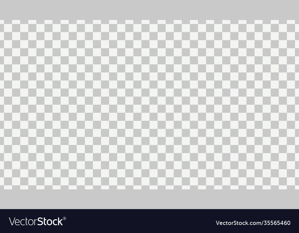 Transparent grid background vector image Transparent grid background