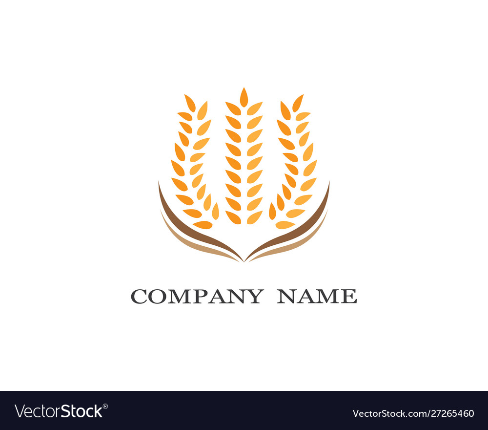 Wheat symbol icon Royalty Free Vector Image - VectorStock