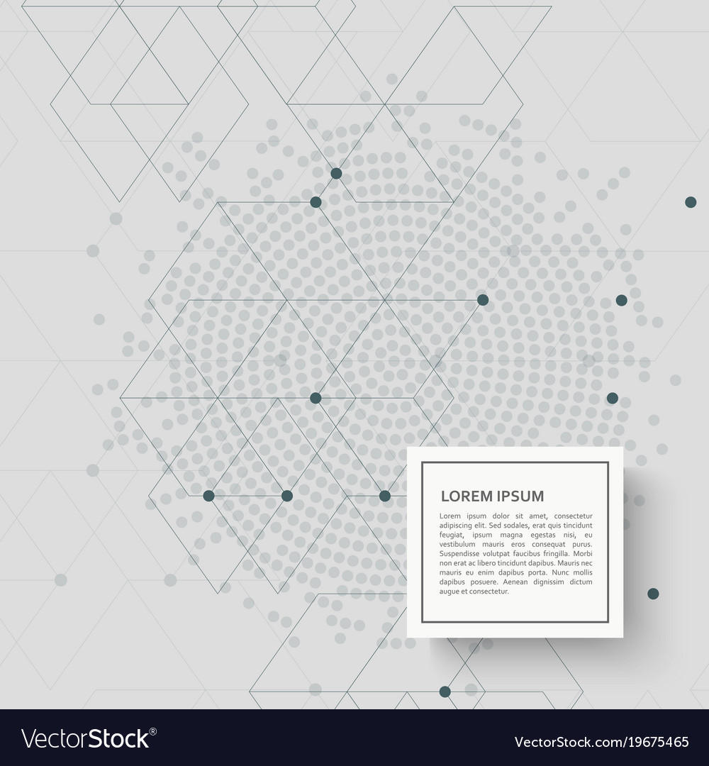 Geometric Hexagon Pattern Background