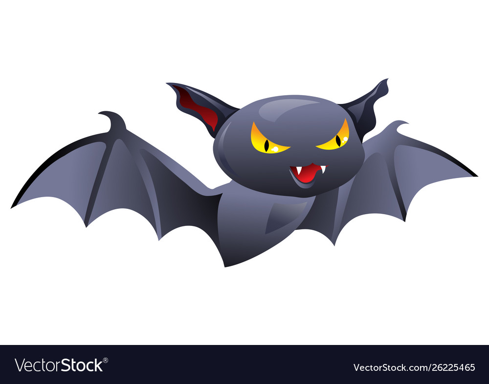 Happy halloween angry vampire Royalty Free Vector Image