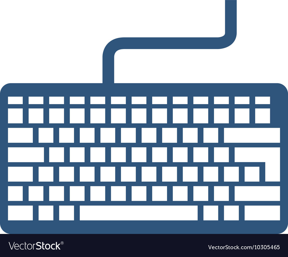Keyboard keypad computer icon