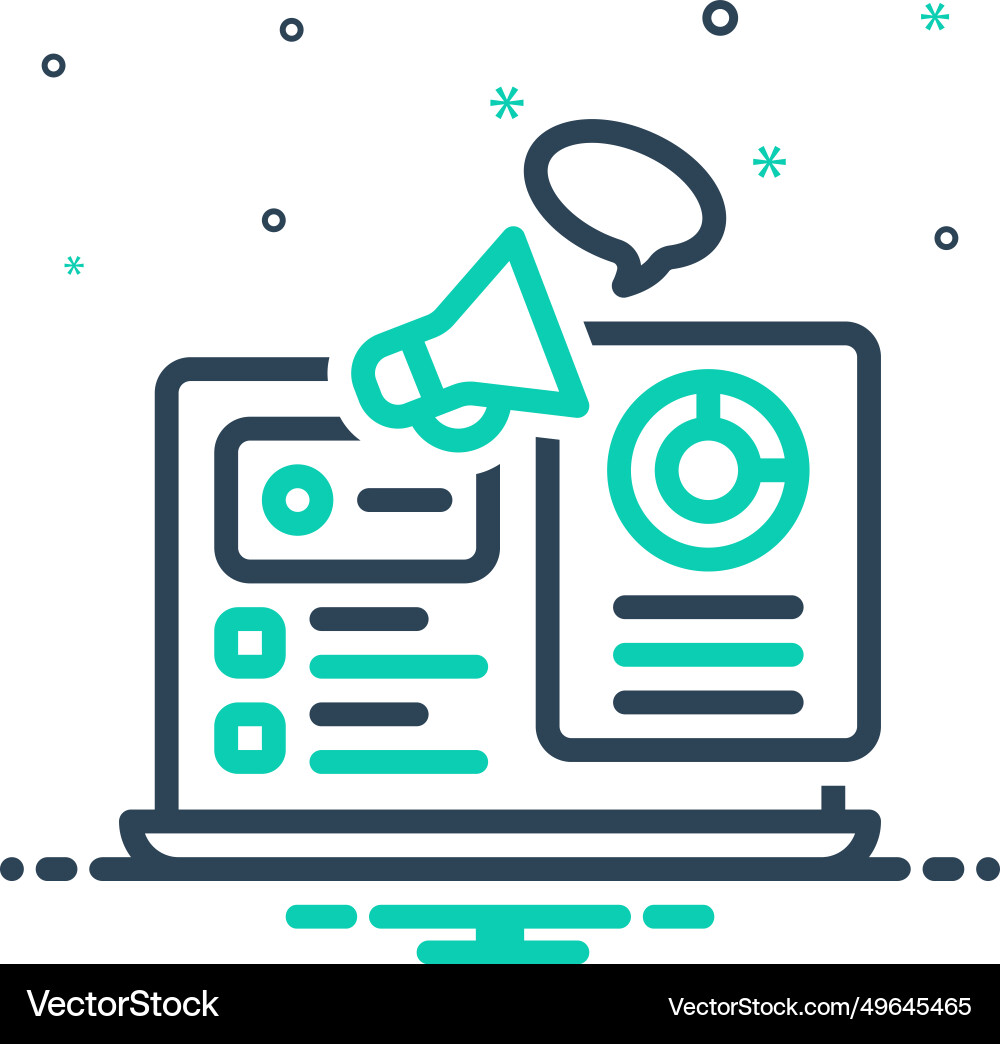 Marketing Royalty Free Vector Image Vectorstock