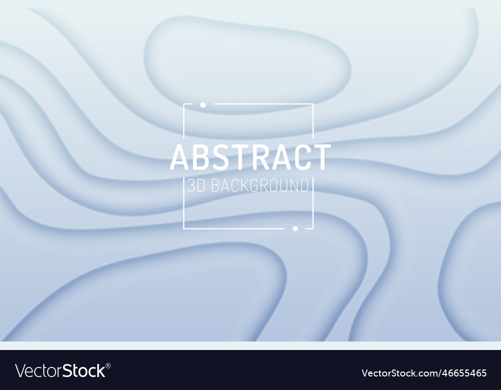 Modern abstract light gradient background with 3d vector image Modern abstract light gradient background with 3d