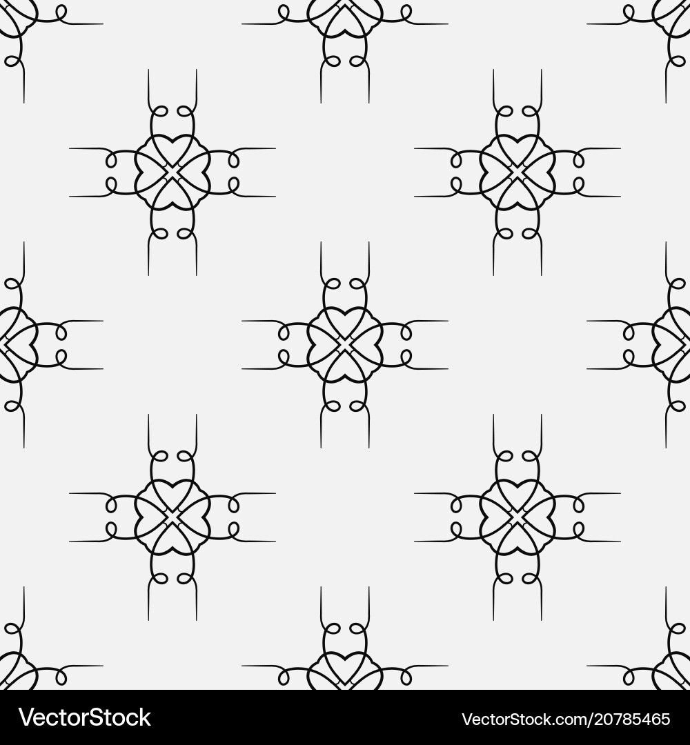 Retro seamless pattern Royalty Free Vector Image
