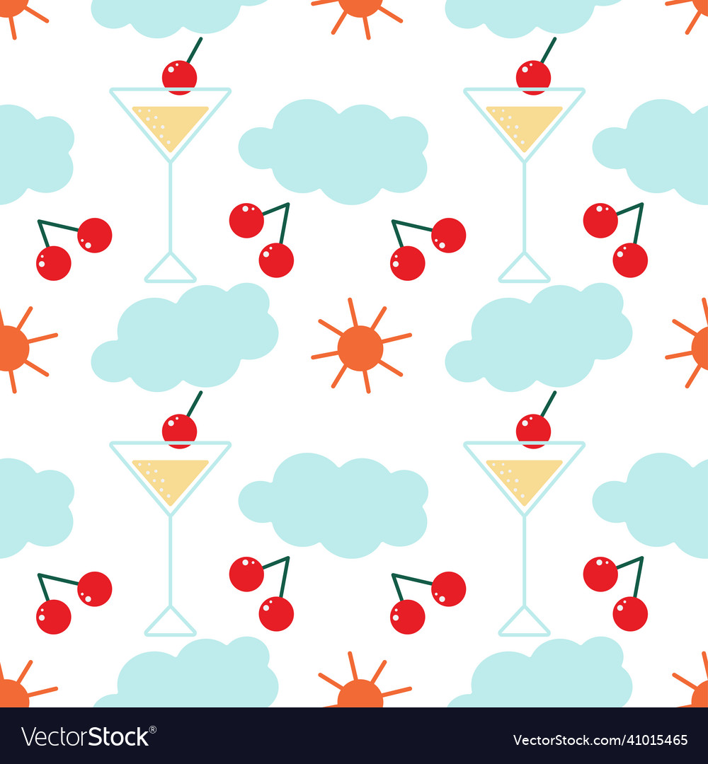 Seamless multicolored pattern depicting a filled vector image Seamless multicolored pattern depicting a filled