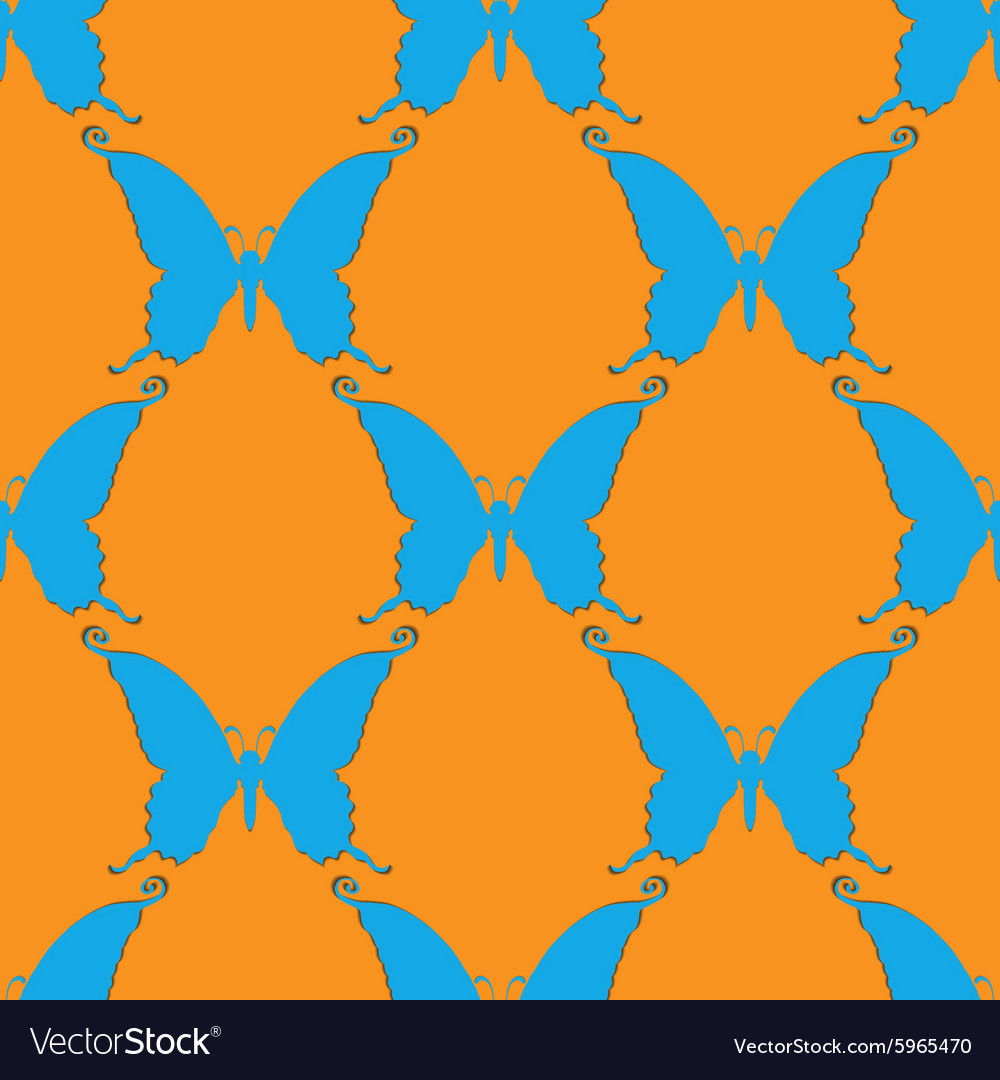 Background of butterflies