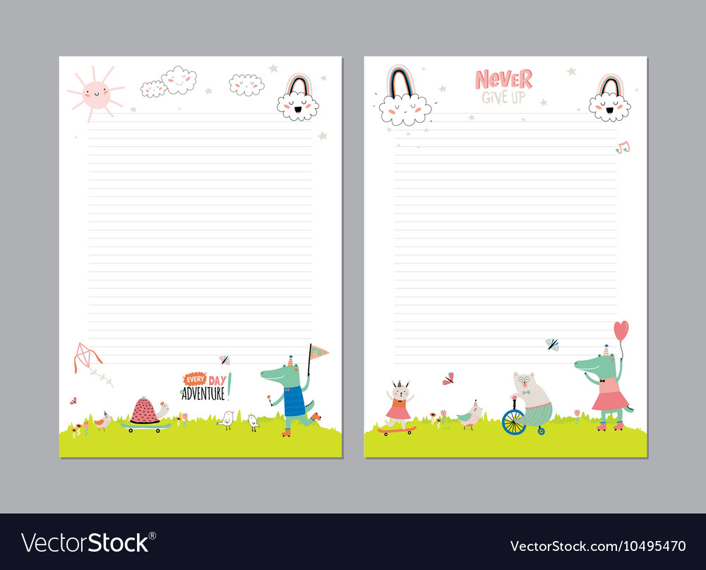cute calendar daily planner royalty free vector image calendar day planner