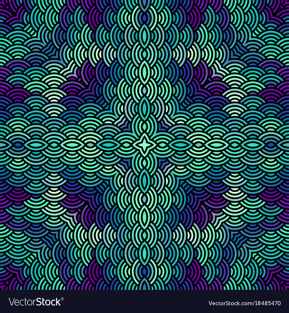 Geometric abstract pattern