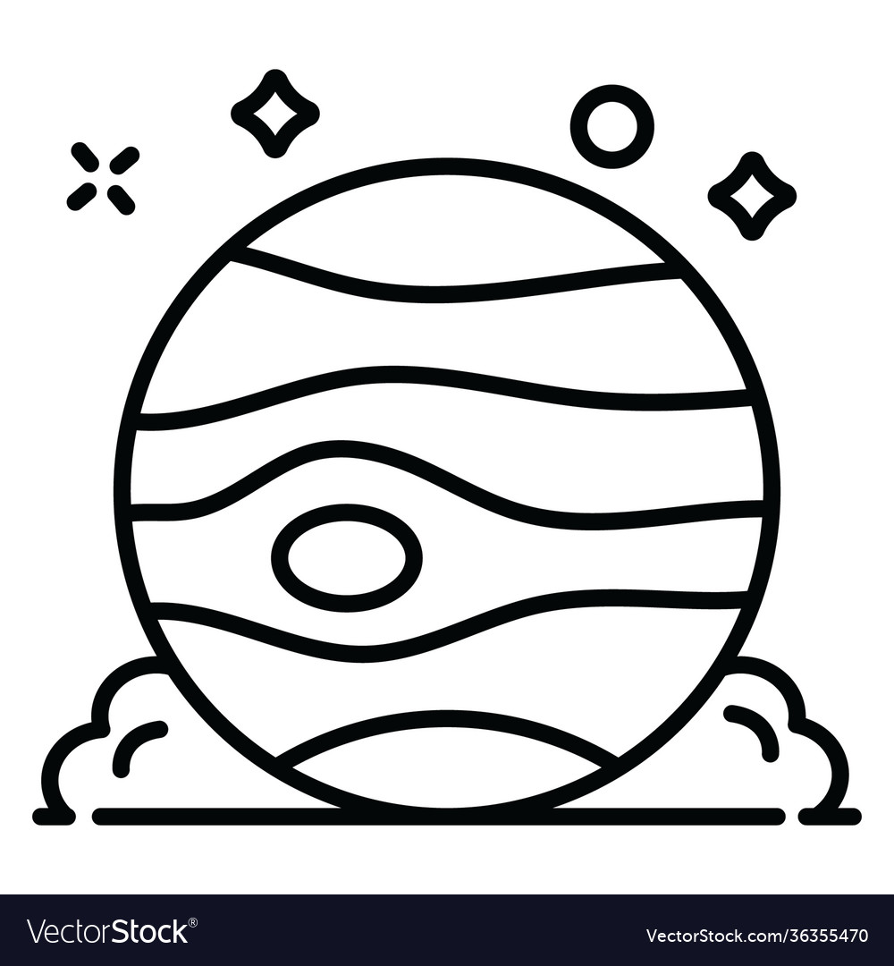 Saturn Royalty Free Vector Image - VectorStock