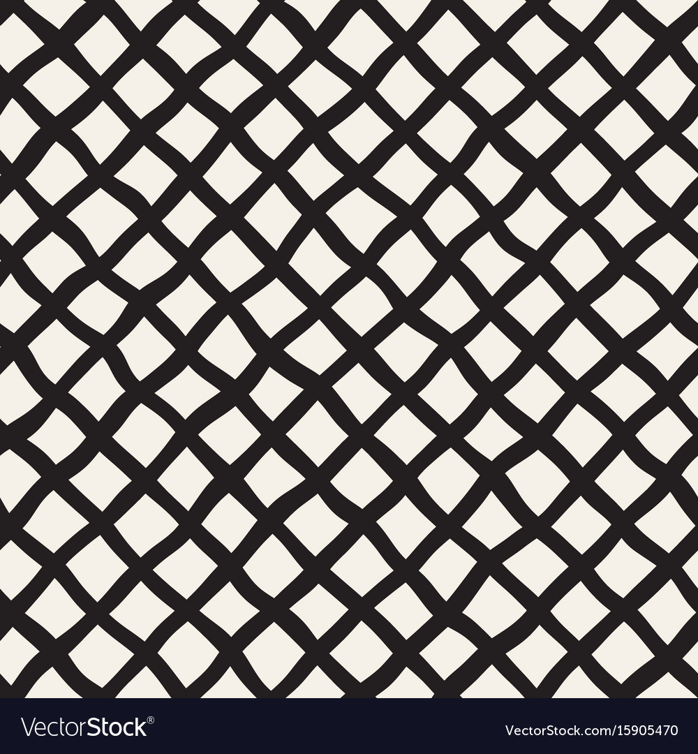 Seamless pattern with hand drawn waves abstract