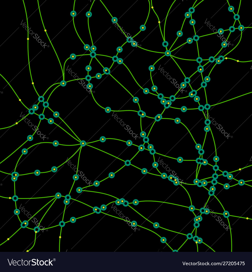 Background with grid dotted lines vector image Background with grid dotted lines