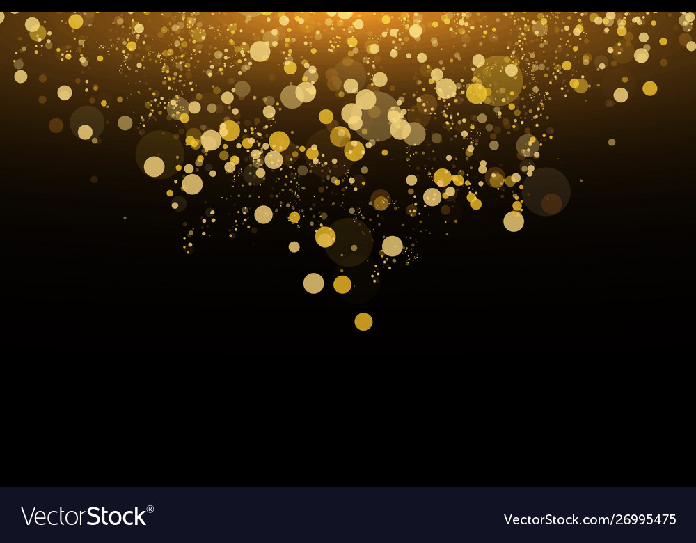 Light abstract glowing bokeh lights vector image Light abstract glowing bokeh lights