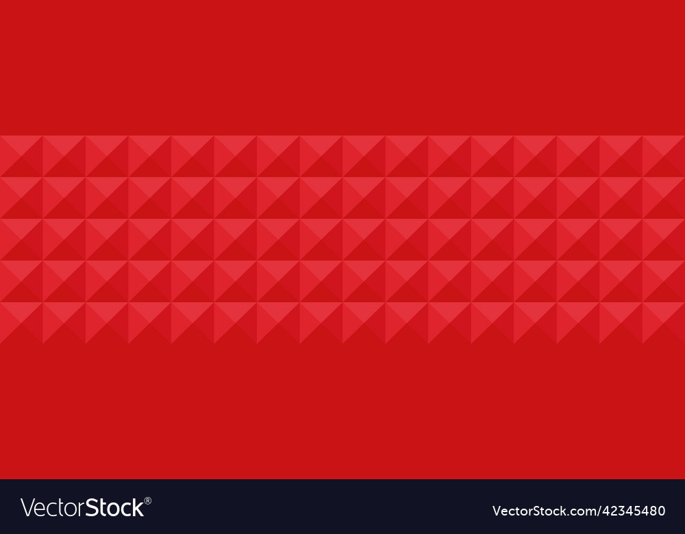 Abstract panoramic web background red squares