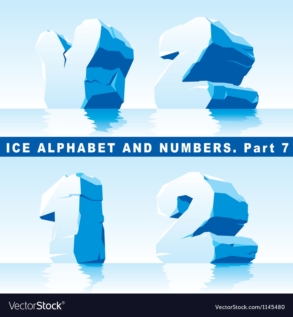 Ice Alphabet & Numbers - Part 7