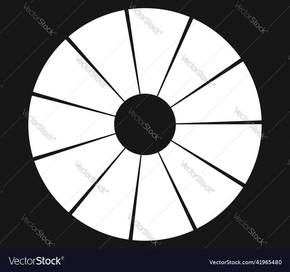 Preloader circular loading bar pie chart vector image Preloader circular loading bar pie chart