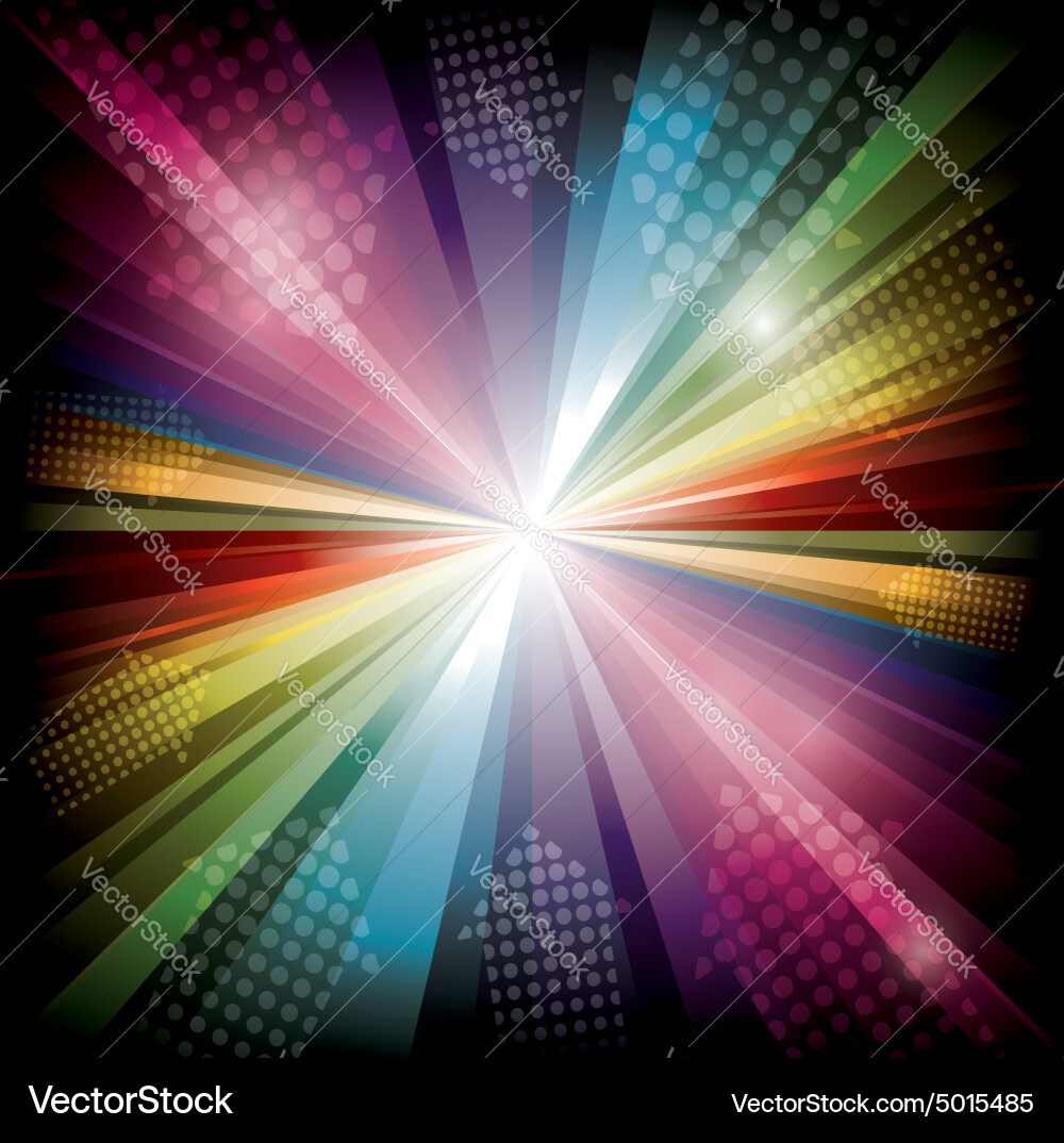 Abstract rainbow background Royalty Free Vector Image